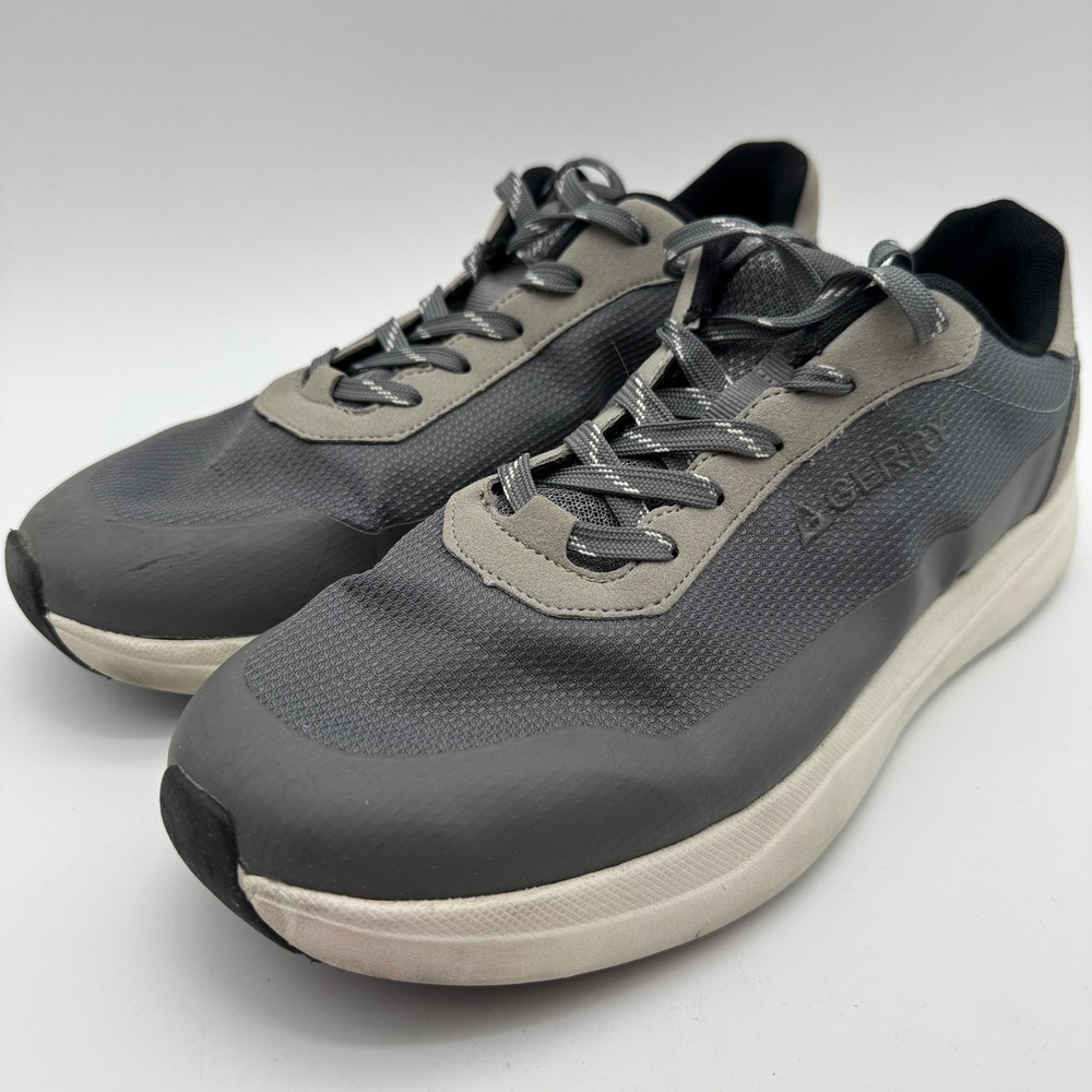 Gerry Creston Mens Athletic Sneakers Gray Lightweight Lace Up Shoes Size‎ 11